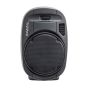 Ibiza PORT12VHF-MKII cassa portatile a batteria con doppio microfono VHF