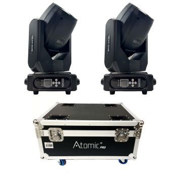 Atomic Pro Probeam 8R kit 2 teste mobili con case