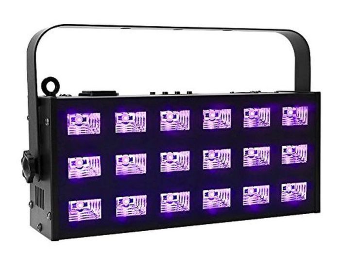 LED Panel Strobe UV-White 18x3 watt