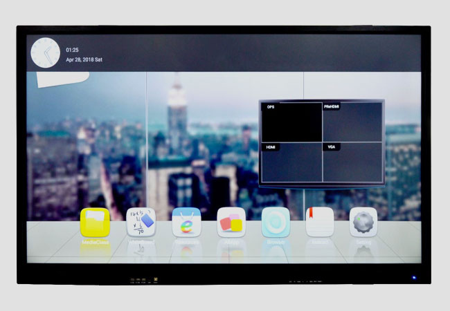 Monitor touch screen 85 TeachScreen X85