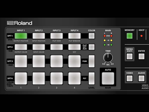 switcher video roland